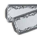 Lucky Art Margery Bone Desenli Baton Tabak 36Cm