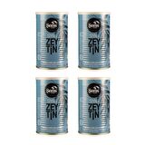 Şems Yağlı Siyah Sele Zeytin 900 Gr -261-290 Kalibre (4'lü Ekonomik Paket)