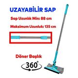 CVS DN 4119 2in1 Mikrofiber Mop ve Silecek