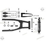 Rx1 Enduro Arka Zincir Gegi Grubu Orj