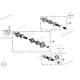 Mondial Rx1 Enduro Şanzıman Büyük Dişli Grubu Orj