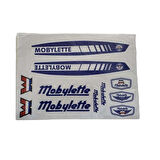 Mobylette Av-7 Yazı Takımı Mavi