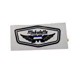 Mobylette M Yazı Siyah Kanatlı