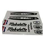 Mobylette Av-7 Yazı Takımı Siyah