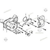 Mondial Ucg 110 Krank Kutusu Sol Kapak (Statör Kapağı) Orj