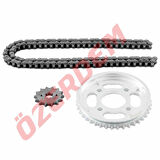 Honda Cbf 150 Ön-Arka Dişli Zincir Set Rmg O-Ringli 15-42T