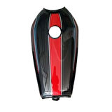 Kuba Benzin Deposu Siyah Şeritli Cg/Kuba