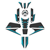 Cf Moto 450 Nk 2024 Uyumlu Full Tank Pad Set 003