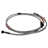 Atv Fren Hidrolik Hortumu 300 Cm Çelik Örgü