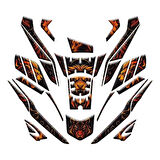 Honda Pcx 2025 Uyumlu Tank Pad Set 009