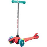 Cvs Triathlon 7 Renk LED Işıklı Tekerlekli Scooter - Kırmızı DN8000