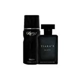 Tiaras Black EDT Baharatli Erkek Parfüm 100 ml  