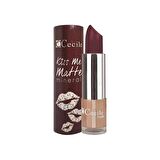 Cecile Kiss Me Matte Mineral Mat Ruj 316