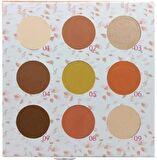 Cecile Rose Water Eyeshadow Palette Velvet Jungle Far Paleti