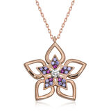 ​Gümüş Çiçek Kadın Kolye