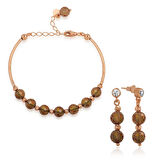 Gümüş Zultanit Taşlı Kadın Set