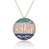 Gümüş Şehitler Köprüsü Kolye