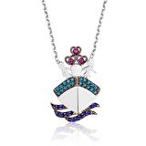 Gümüş Titanik Kadın Kolye