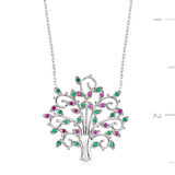 Gümüş Hayat Ağacı Kadın Kolye