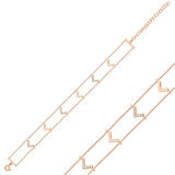 Gümüş V Kadın Bileklik