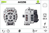 Renault Alternator 14v 95 A 6 Kanal 55 MM K4m K4j E7j Clio II Kangoo Logan Sandero Megane I - Valeo 443296