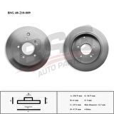 Kore Fren Diski Arka - Adet : 284 X 5 Düz - Bsg 40-210-009