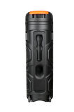Hepu HP-974 Partybox Hoparlör 20W Güç 3 x 8 Woofer RGB Işık Efektleri Kablosuz Mikrofonlu