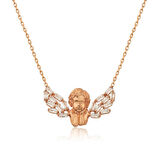 Melek  925 Ayar Gümüş Kolye