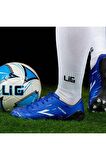 Lig Meteor Elit Erkek Krampon Ayakkabı KRP70MAVİ