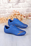 Lig Titan Saks Mavi Orjinal Ürün Çim Saha Halı Saha Erkek Futbol Ayakkabı