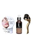 For You Gold Tüm Cilt Tipleri İçin Leke Karşıtı Krem-Serum & DermaRoller  30 ml 