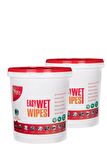 Vebox Easy Wet Wipes Kova Islak Mendil - Yüzey Temizleme Havlusu Gold 2'li 600 Yaprak