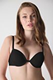 Basic Düz Dekolte Dolgulu Destekli Sulu Sütyen
