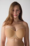 Basic Büyük Beden Yarı Destekli Straplez Sütyen