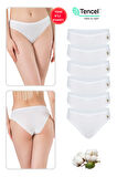 Özkan 23924 6'lı Paket Kadın Pamuklu Modal Esnek Yumuşak Slip Külot