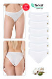 Özkan 23924 6'lı Paket Kadın Pamuklu Modal Esnek Yumuşak Slip Külot
