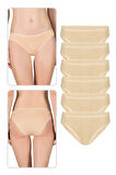 Özkan 23926 6'lı Paket Kadın Viskon Esnek Rahat Slip Külot