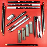 Tombow Min Klasik Mono Lead 2B Kalem Ucu 0.7 mm 12 Tüp
