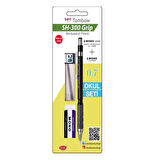 Tombow SH-300 Grip 0,7mm Siyah Versatil Kalem Okul Seti GR11