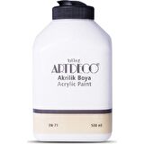 Artdeco Akrilik Ahşap Boyası 500 ml 3002 Ekru