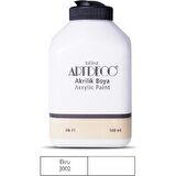 Artdeco Akrilik Ahşap Boyası 500 ml 3002 Ekru