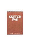 Academy Sketch Pad A5 Bordo Kapak 80 Gr 50 Yp Üstten Spiralli