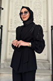 MODAİLGİ Takım ILG251CKT07597 Siyah
