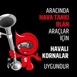 Seger 12 Volt Arap Saydırmalı Korna Dali Dali Korna 86EH
