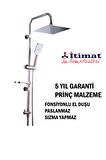 İTİMAT DELTA 400D ÇİFT BAŞLI SÜRGÜLÜ DUŞ SETİ
