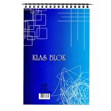 Klas Bloknot Spiralli Kareli 40 Yp A5