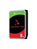 Seagate 8Tb ST8000NT001 Ironwolf PRO 3,5" 7200Rpm 256Mb Rv Sensör, Sata 3, 7-24  Nas Diski