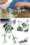 Robot Kits 6in1 Güneş Enerjili Solar Robot Oluşturma Seti Güneş Enerjisiyle Çalışan Robot Yapma Seti