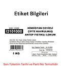Hindistan Cevizli Çifte Kavrulmuş Antep Fıstıklı Lokum 1KG