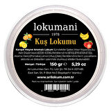 Kuş Lokumu 150 Gr (Çilek - Limon - Muz - Portakal)